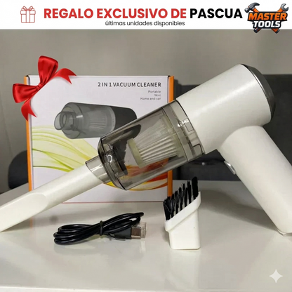 COMBO : Hidrolavadora + (Aspiradora Portátil + Doble Batería + Maletín)