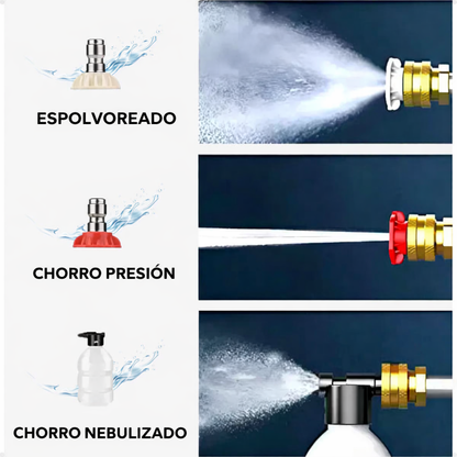 COMBO : Hidrolavadora + (Aspiradora Portátil + Doble Batería + Maletín)